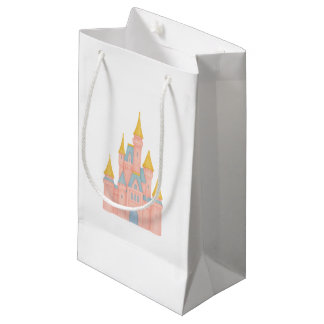 Whimsical Princess Castle Party Favor Bag