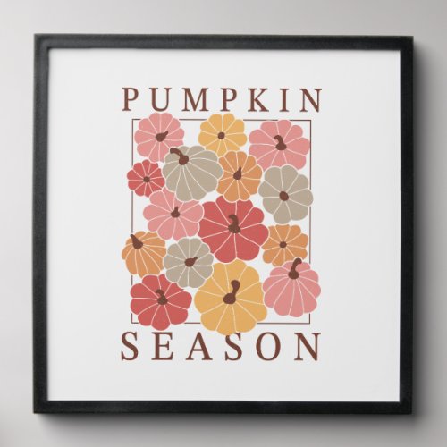 Whimsical Pumpkin Season Wall  Peel And Stick Photo Tile