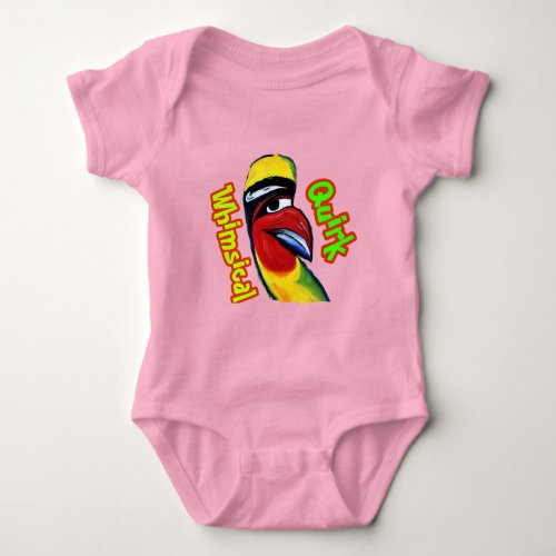 Whimsical Quirk Baby Bodysuit