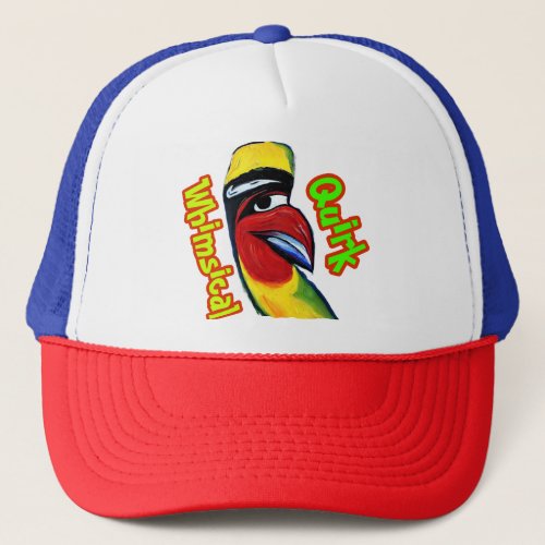 Whimsical Quirk Trucker Hat