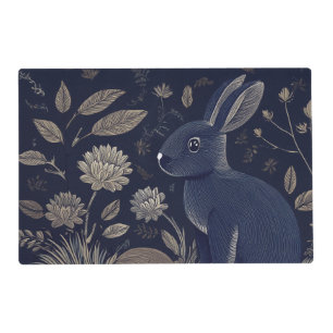 Whimsical Rabbit Placemat