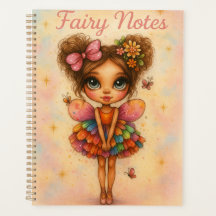 Whimsical Rainbow Fairy Notes Planner