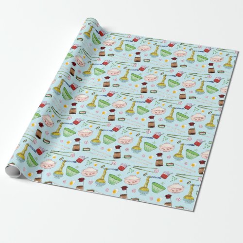 Whimsical Ramen 02 Wrapping Paper