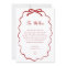 Whimsical Red Bow Merry Christmas Family Photo
