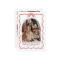 Whimsical Red Bow Merry Christmas Family Photo