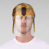 Whimsical Red-eyed Periodic Cicada Design Face Shield (Insitu)