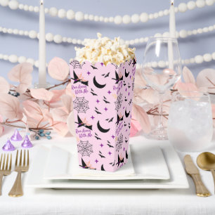 Whimsical "Run Away With Me" Halloween Witch & Bat Favor Boxes