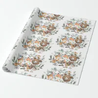 Forest Animals Wrapping Paper