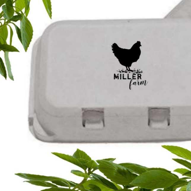 Whimsical Script Farmhouse Egg Stamp (Creator Uploaded)