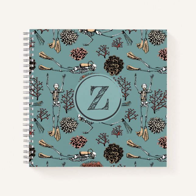 Whimsical Scuba Diving Look Book & Sports Journal (Front)