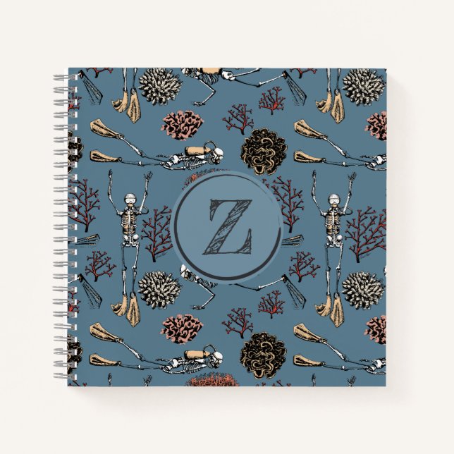 Whimsical Scuba Diving Look Book & Sports Journal (Front)