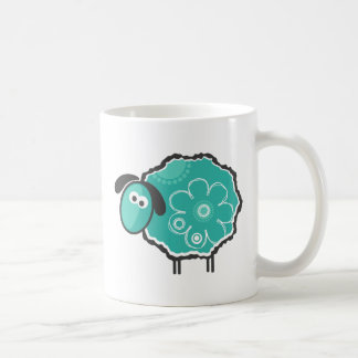 Whimsical Sheep Coffee Mug