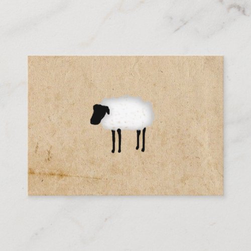 Whimsical Sheep Product Tag