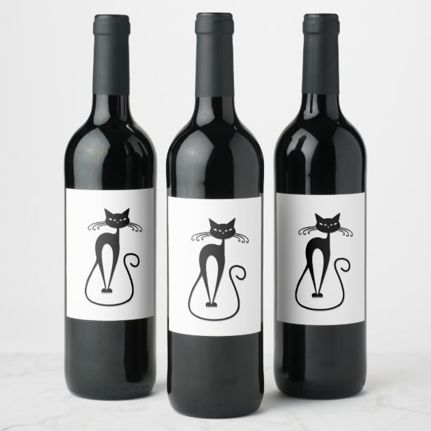 Black cat outlet wine