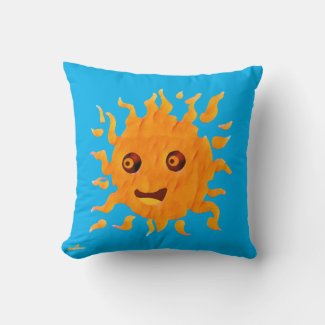 Whimsical Smiling Sun