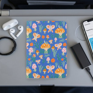 Whimsical Snails Mushrooms Butterflies Forest Passport Holder