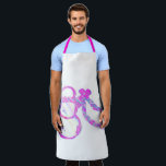 Whimsical snowman apron<br><div class="desc">Have a girly,  joyful holiday season with this cute snowperson. Come Play,  Shari Pedowitz,  2024,  digital art,  artistshari.com. Shari Pedowitz Artistic Empire LLC. All rights reserved.</div>