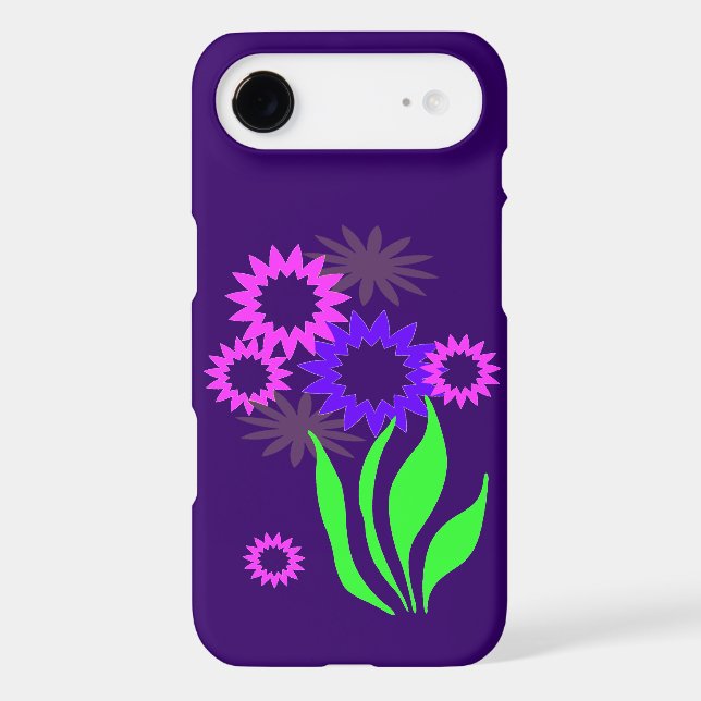Whimsical Spring Flowers iPhone 8/7 Case (Back)