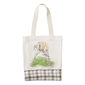 Whimsical Spring Horse Foal Zazzle Heart Tote Bag by PaintingPony at Zazzle