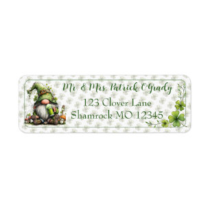 Whimsical St. Patrick’s Day Celebration Label