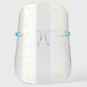 Whimsical Star Starry Night Kids Teacher Dentist Face Shield (Front)