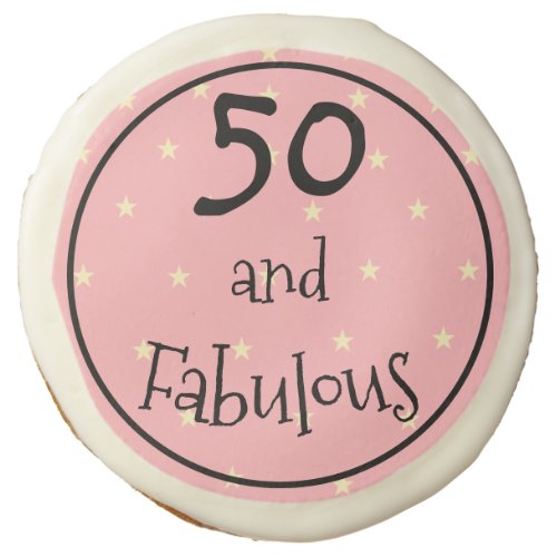 Whimsical Stars 50 and Fabulous Sugar Cookie