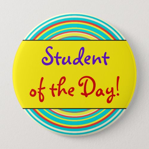 Whimsical Student of the Day Button