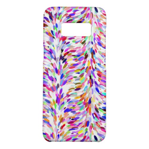 Whimsical Summer Colors Paint Splatter Art Pattern Case_Mate Samsung Galaxy S8 Case