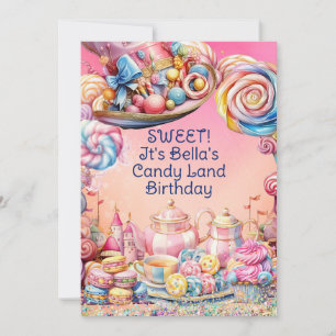 Whimsical Sweet Celebration Party Invite
