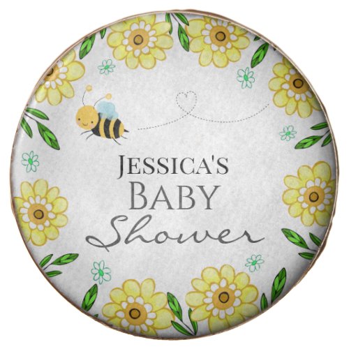 Whimsical Sweet Honey Bee Baby Shower Chocolate Covered Oreo