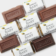 Whimsical Sweet Honey Bee Baby Shower Hershey's Miniatures