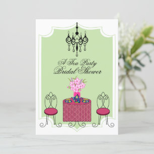 Whimsical Tea Party Invitation