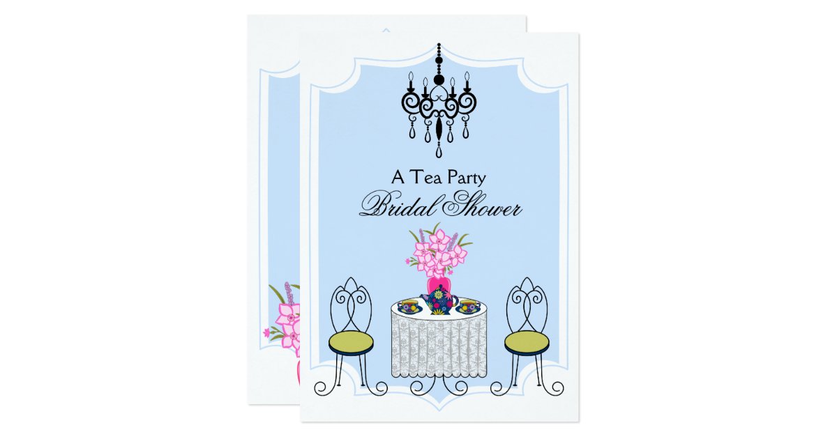 Whimsical Tea Party Invitations 3