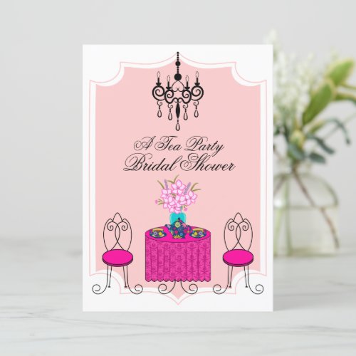 Whimsical Tea Party Invitation