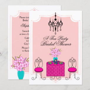 Whimsical Tea Party Invitation