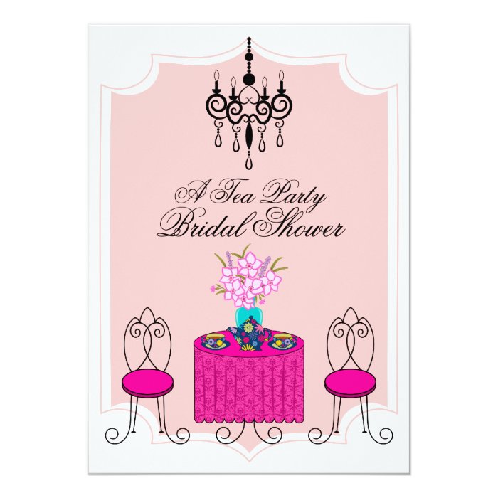 Whimsical Tea Party Invitations 2