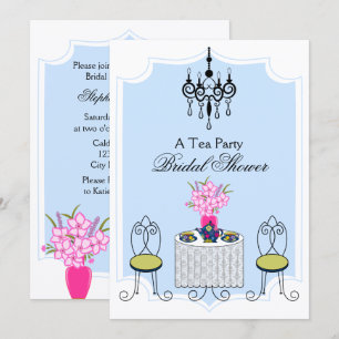 Whimsical Tea Party Invitation