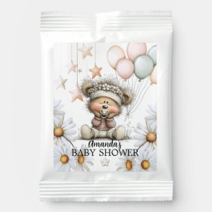 Whimsical Teddy Bear Baby Shower Hot Chocolate Drink Mix