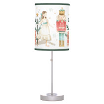 Whimsical The Nutcracker Christmas Ballet Bedroom  Table Lamp