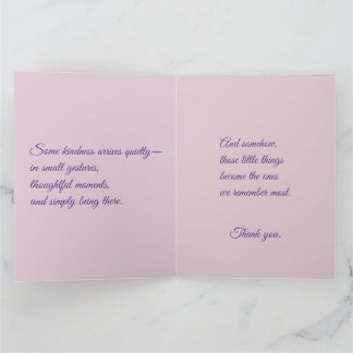 Whimsical Tissue Paper Card