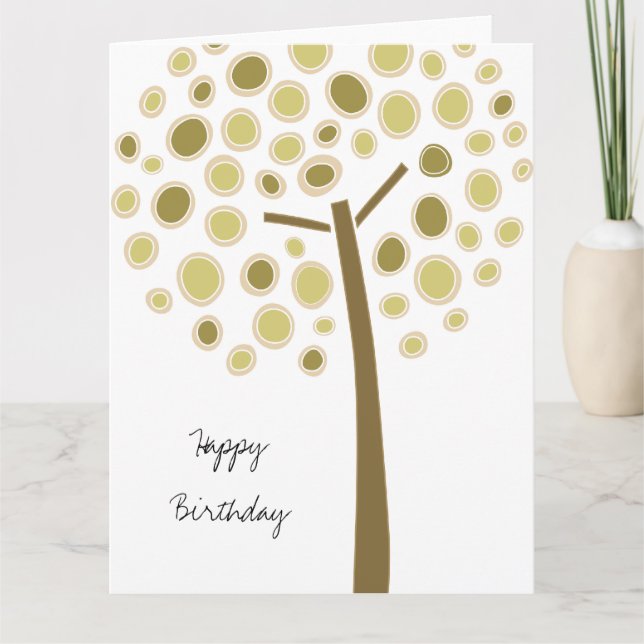 Whimsical Tree Card (Front)