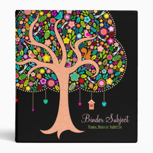 Whimsical Tree - Custom Organizer Planner Binder