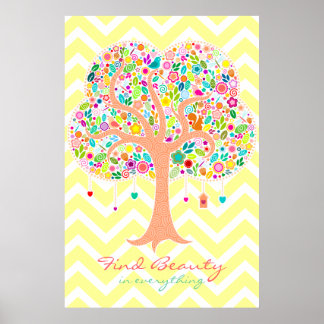 Whimsical Tree - Custom Wall Poster