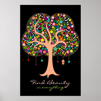 Whimsical Tree - Custom Wall Poster