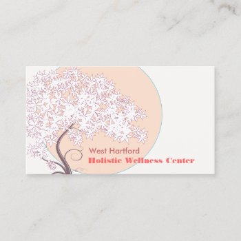 Whimsical Tree Of Life Natural And Health Business Card by sm_business_cards at Zazzle