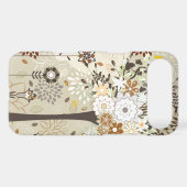 Whimsical trees and flowers iphone 4 case (Back (Horizontal))