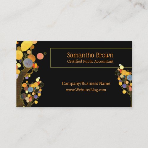 Whimsical Trees Business Cards