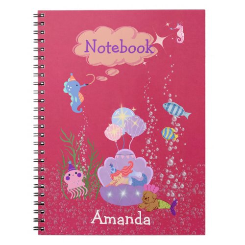 Whimsical Under the Sea Notebook