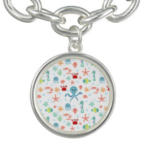 Whimsical Underwater Sea Creatures Bracelet