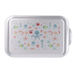 Whimsical Underwater Sea Creatures Cake Pan